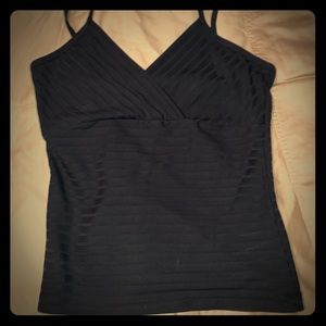 Bebe Black Tank Top M